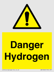 Danger Hydrogen